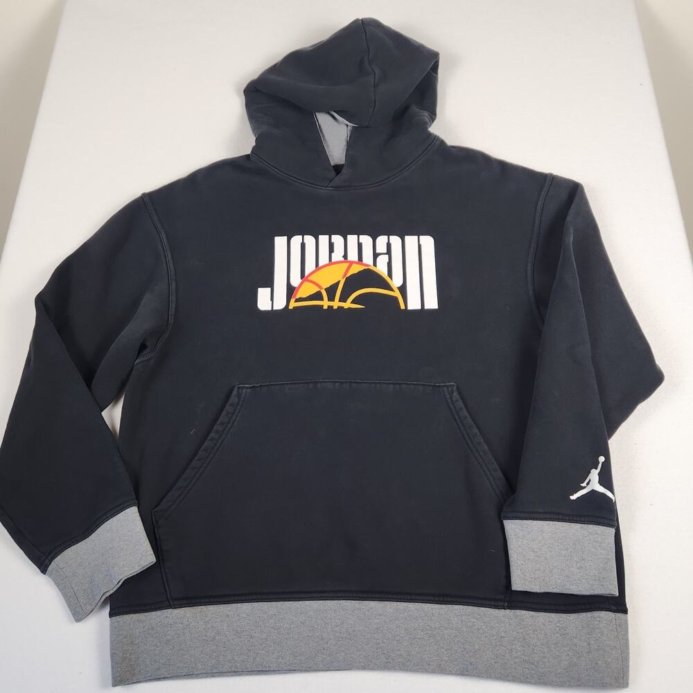 Nike Air Jordan Sport DNA HBR Fleece Pullover Hoodie Size L